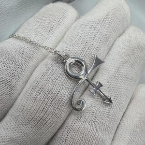 Prince Symbol Diamond Necklace - Etsy