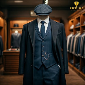 Men’s Peaky Blinders-Inspired Suit | Thomas Shelby Style | Custom Tailored Business & Formal Wear | Perfect Gift for Him