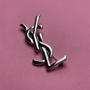 Vintage Vintage Silver Tone Yves Saint Laurent
