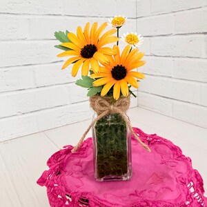 Black-eyed Susan Paper Flower Arrangement