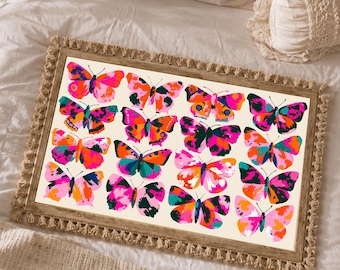 Butterfly Wall Art, Insect Poster, Nature Print, Gallery Decor