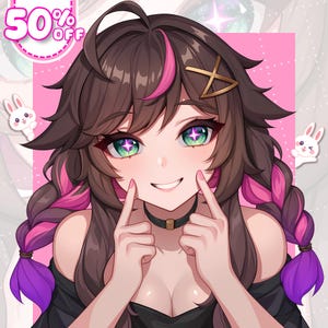 Personalized Anime Profile Picture | Unique PFP Commission for Streamers & Social Media | Anime PFP | Couple PFP
