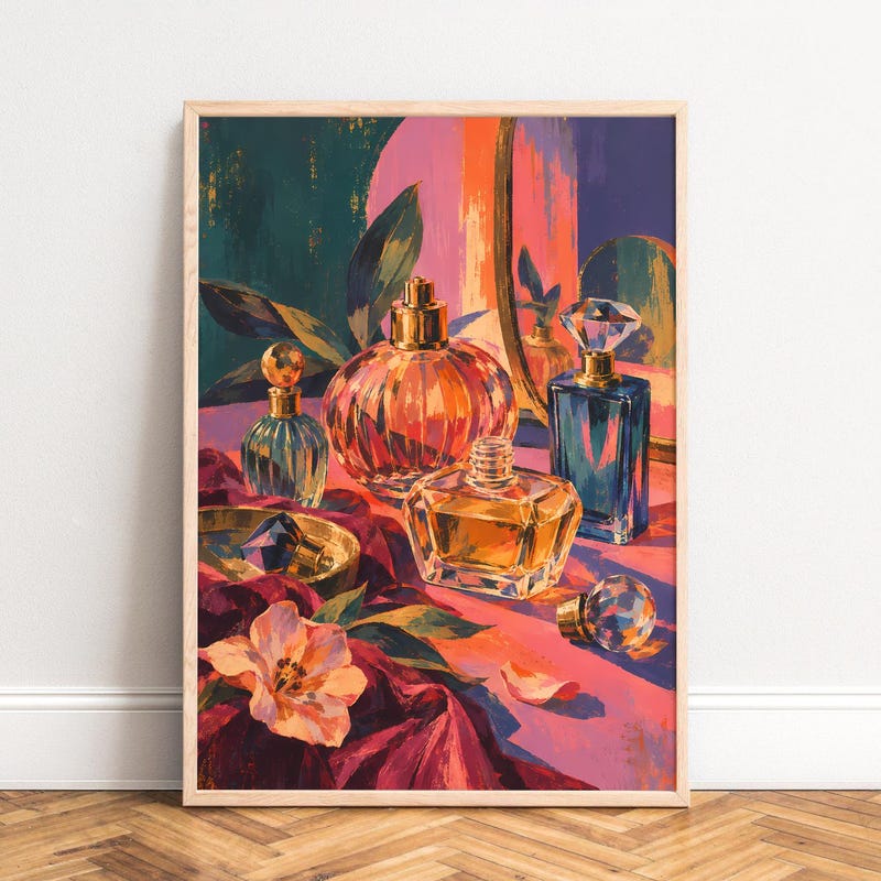 Pink art deco posters - Etsy.de