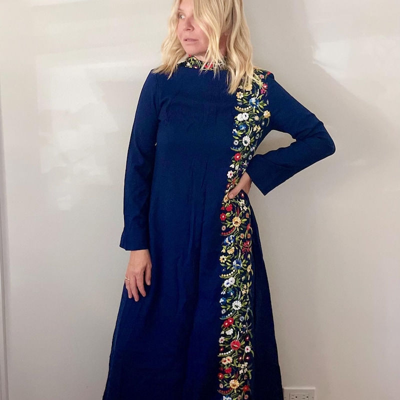 Saanvi Hand Embroidered Maxi Gown main image 0