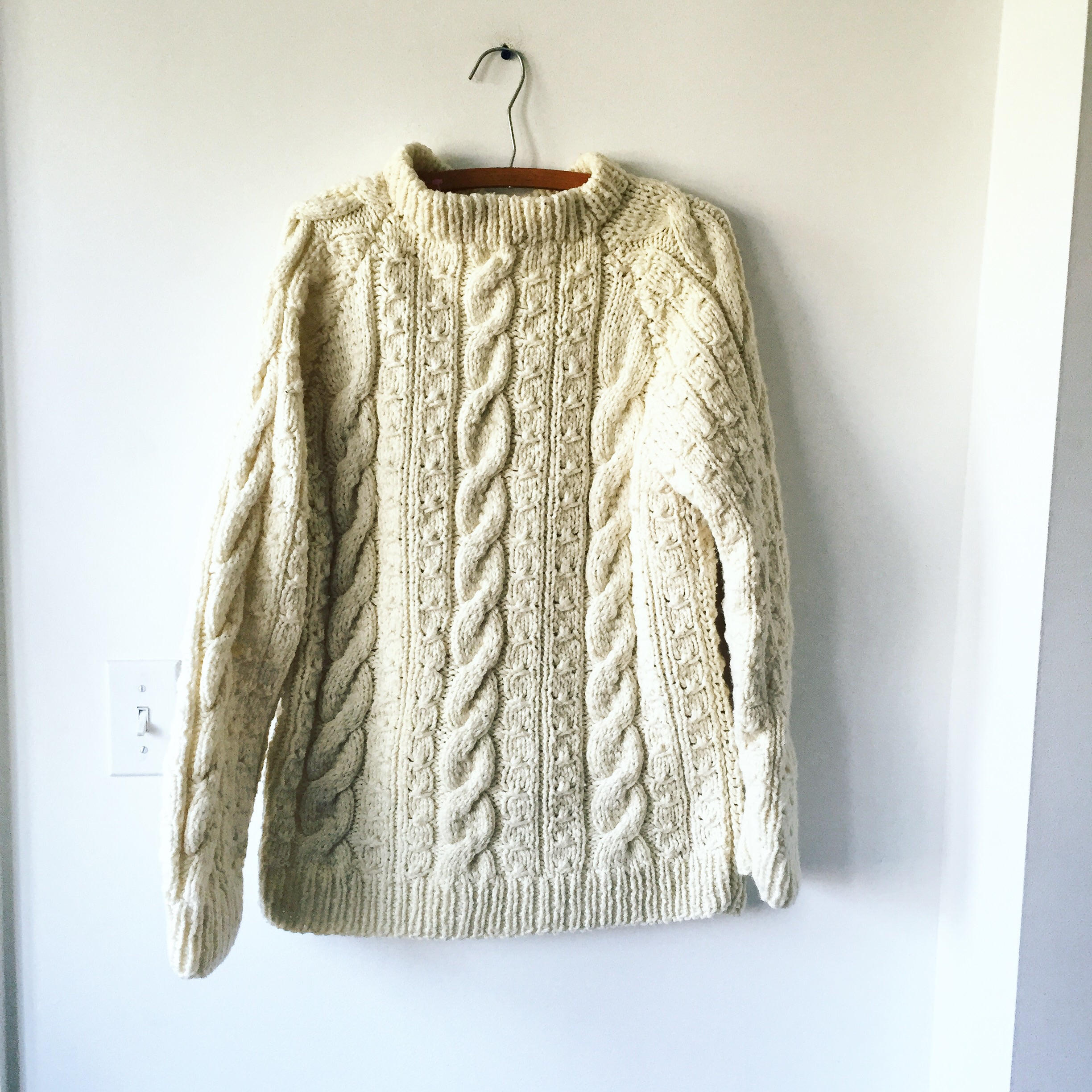 Chunky hotsell fisherman sweater