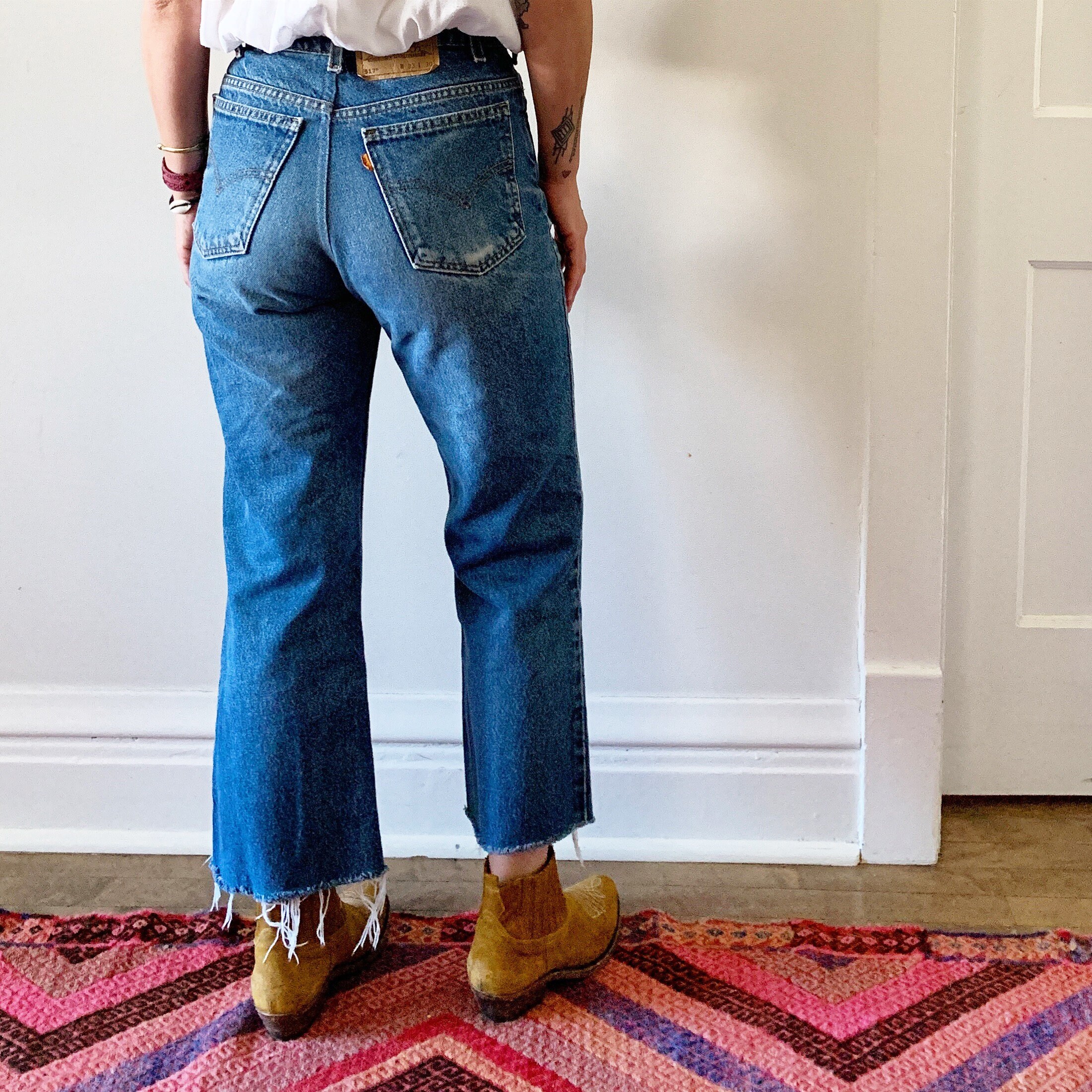 levis 517 orange tab