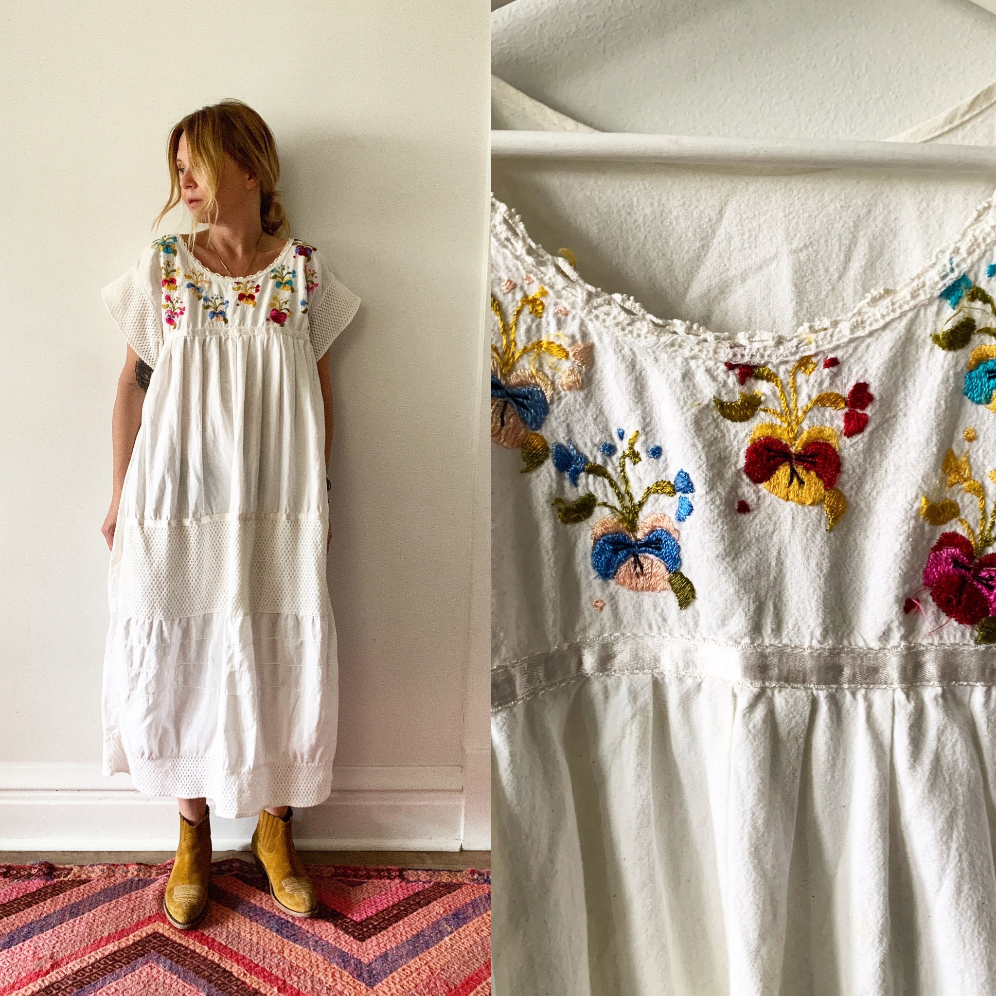 vintage oaxacan dress
