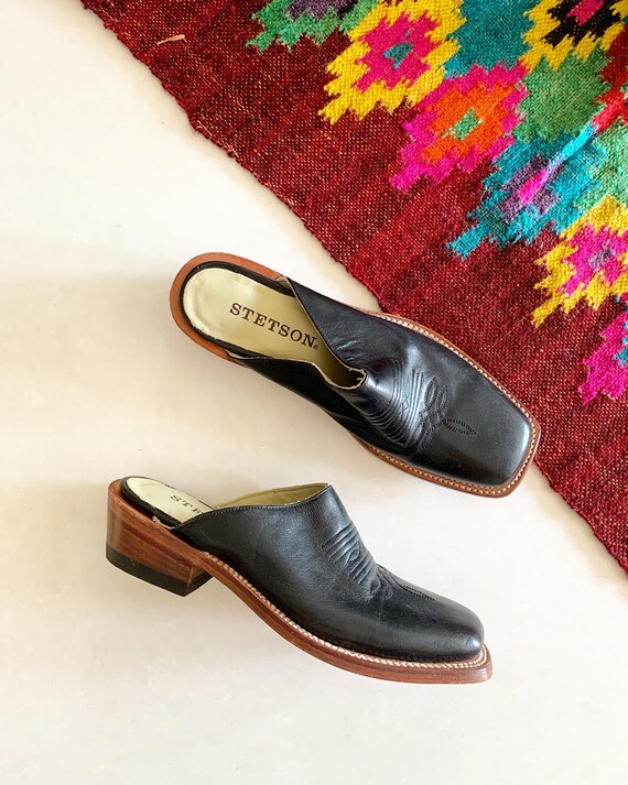 western mule shoes