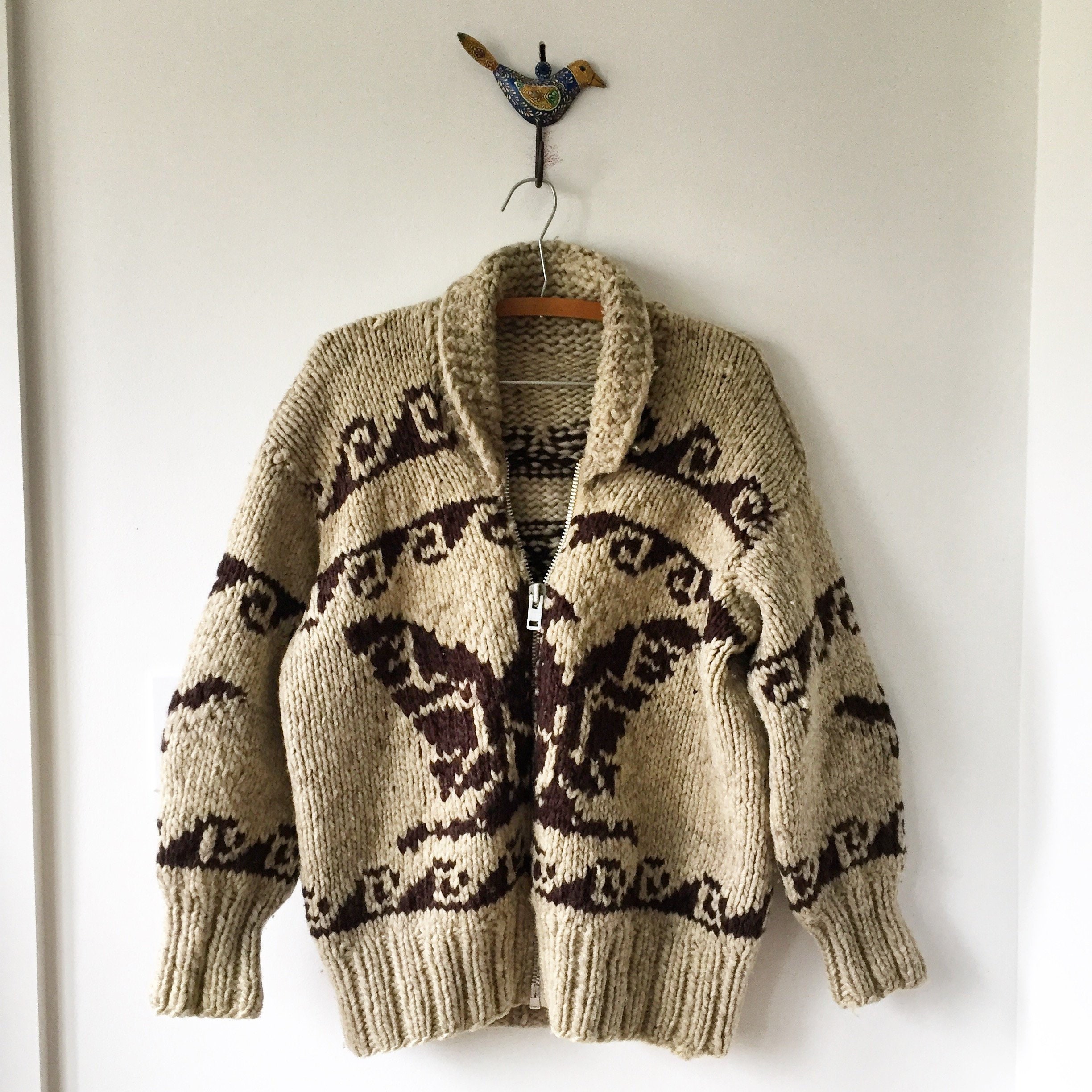 cowichan cardigan sweater