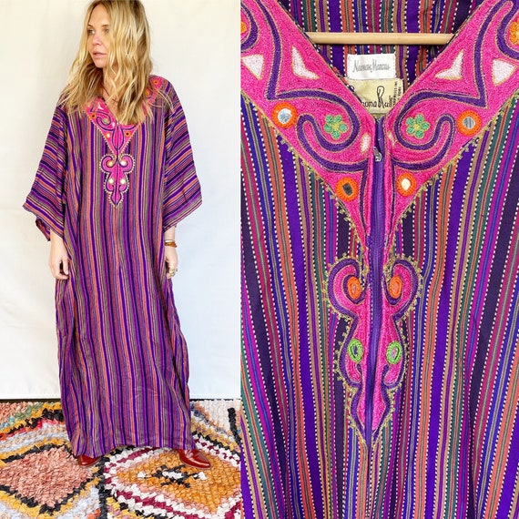 Vintage RARE Ramona Rull Neiman Marcus Kaftan , Mi