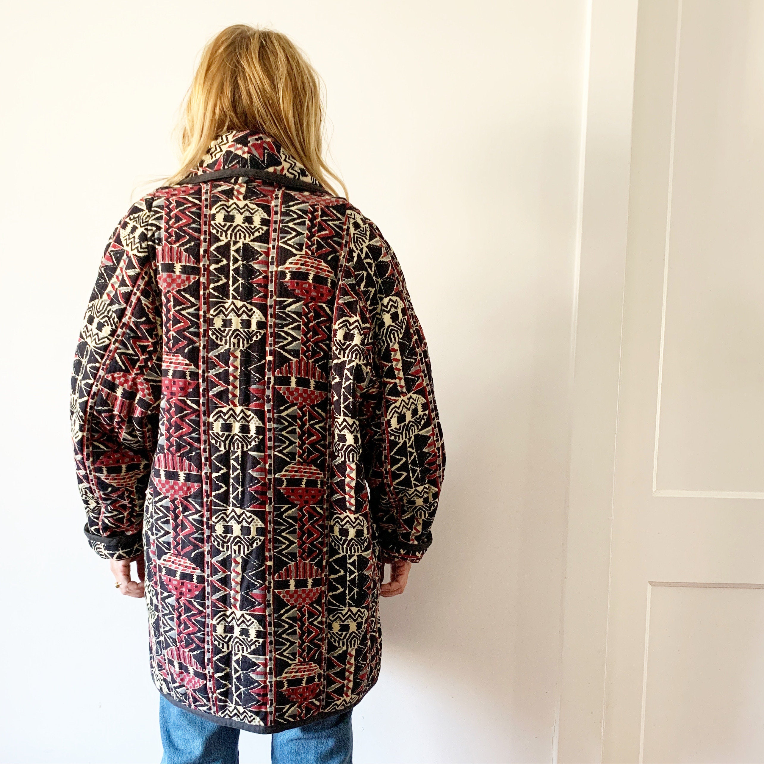 Vintage Anokhi Block Print Jacket 