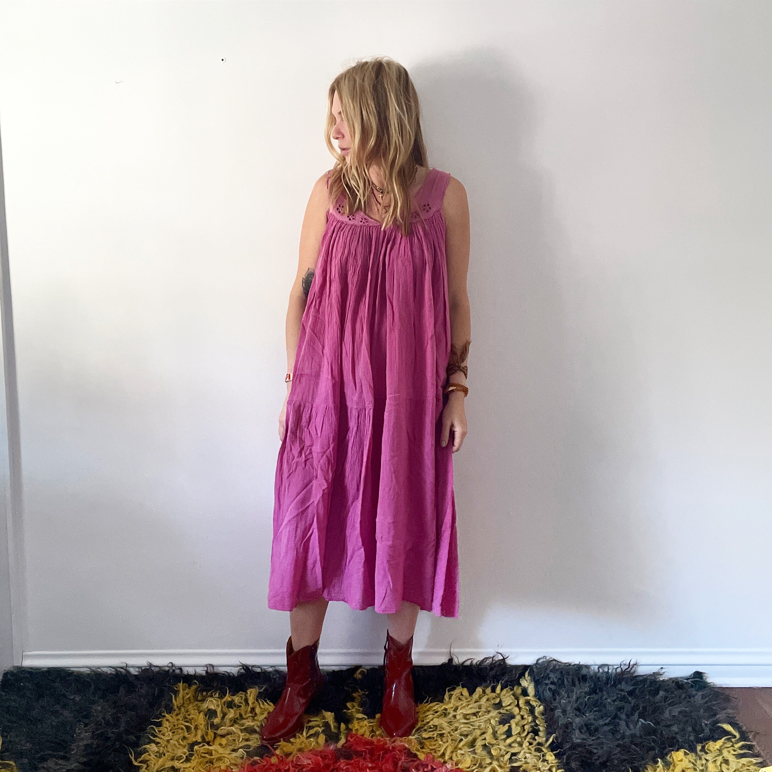 Torynt eyelet dress cheap