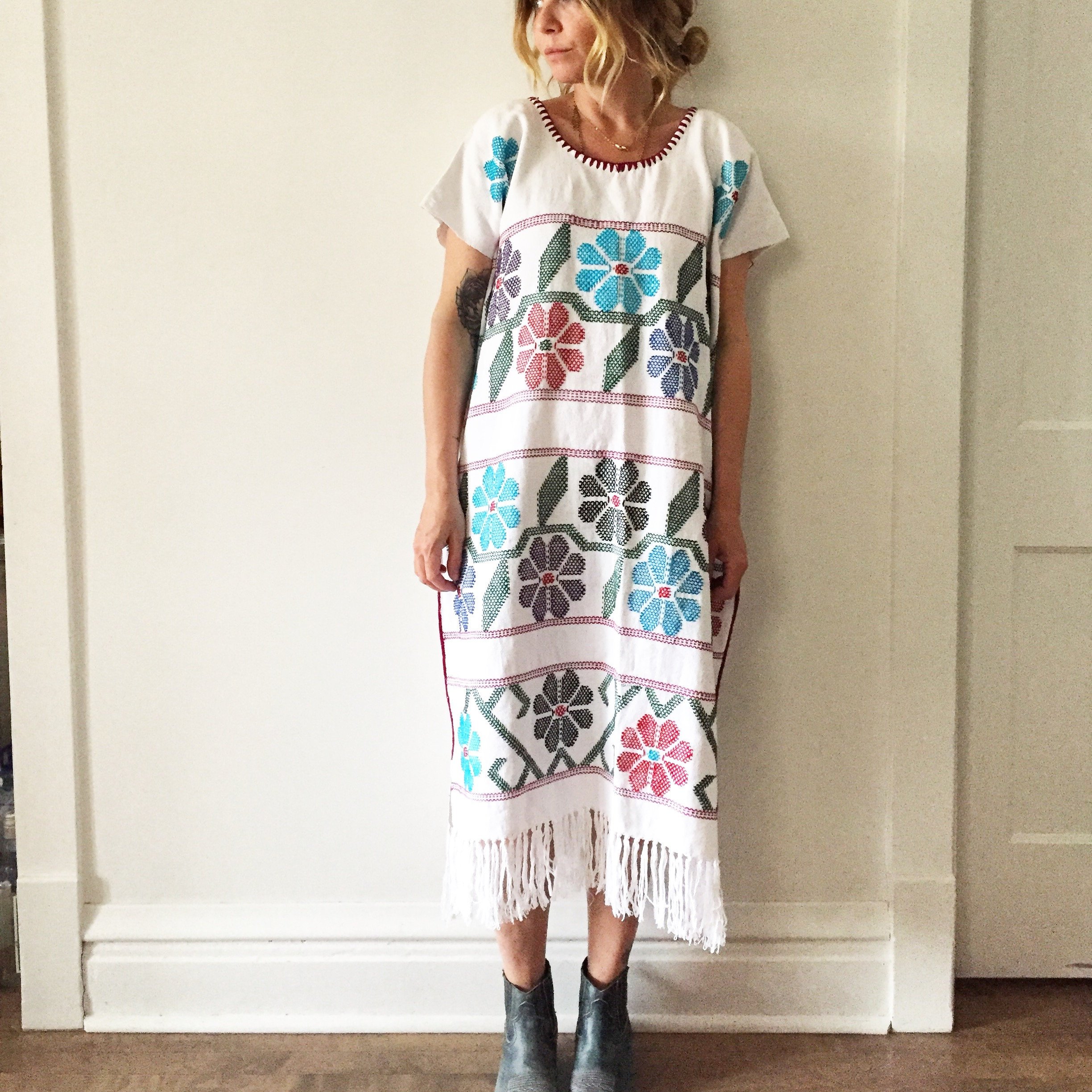 vintage oaxacan dress