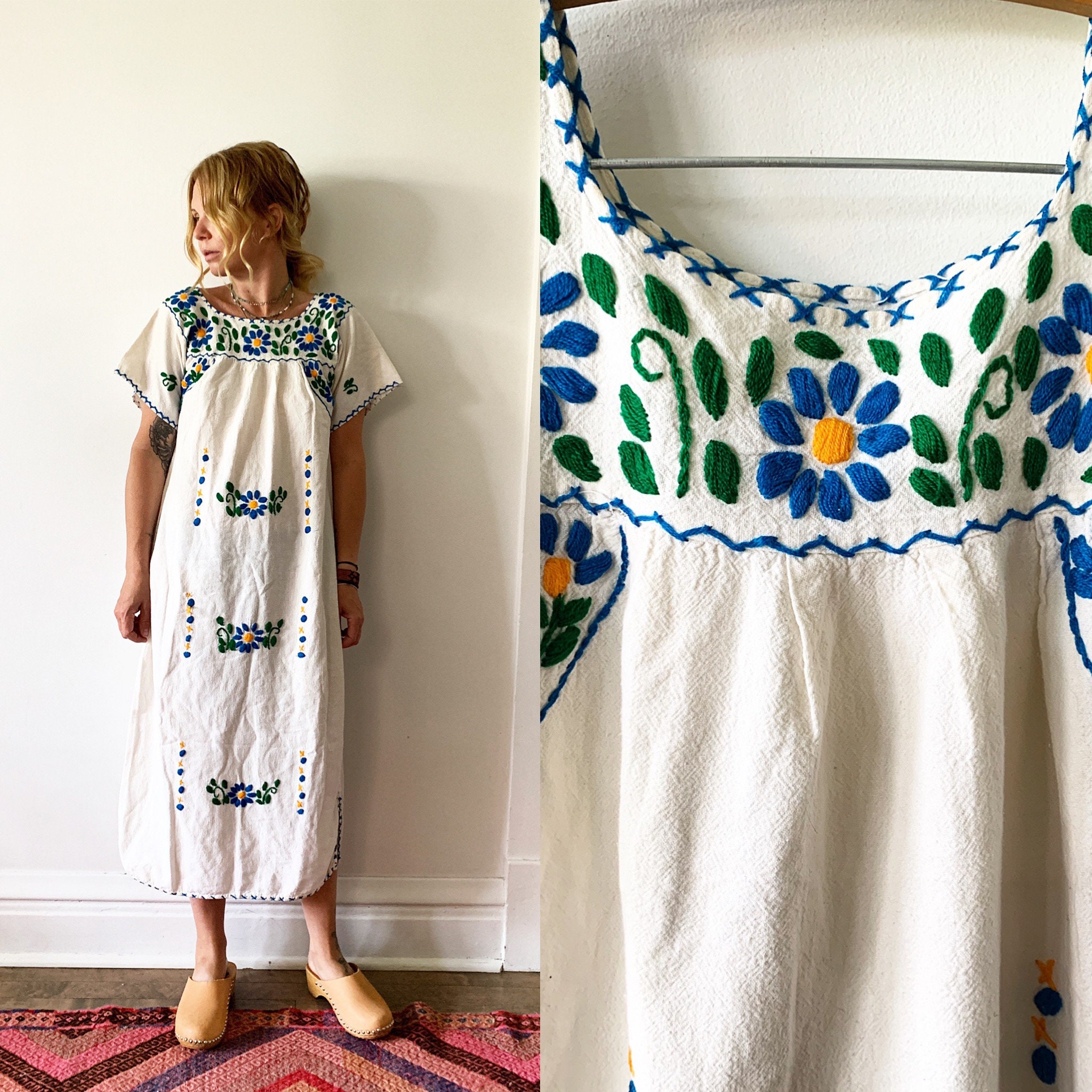 vintage mexican dress
