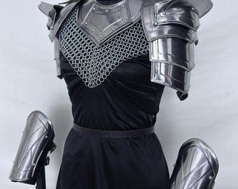 Medieval Knight Steel Armor Set Handcrafted LARP, Cosplay Renaissance Reenactment Armor Costume