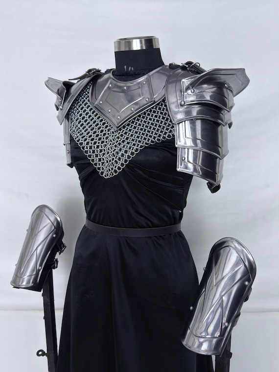 Medieval Knight Steel Armor Set Handcrafted LARP, Cosplay Renaissance Reenactment Armor Costume