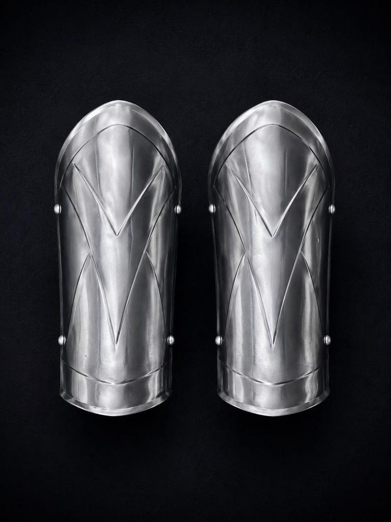 Medieval Knight Steel Armor Set Handcrafted LARP, Cosplay Renaissance Reenactment Armor Costume image 12