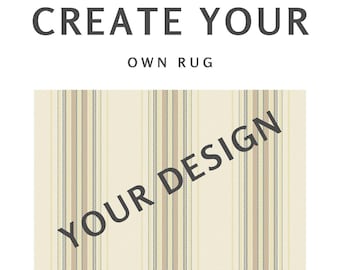 Custom Hand-Tufted Wool Rug | Personalized Design, Made to Order