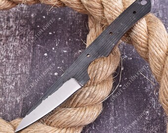 8" Hand Forged Skinner Knife Blank | 1095 Carbon Steel Hunting Blade