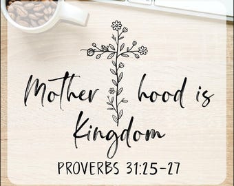 Motherhood is Kingdom Ready To Press, Mom Life Dtf Transfers, Retro Mothers Day, Praying Mama, Religious Mom, Best Mom Ever, Christian Mom