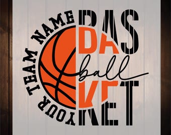 Your Team Name Basketball Ready To Press, Basketball Season Dtf Transfers, Trendy Basketball, Game Day, Festive Basketball, Sport Team Dtf