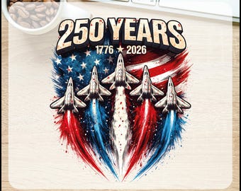 American Military Fighter Jet Ready To Press, Airplane 4th Of July Dtf Transfers