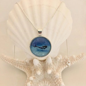 Mermaid Cameo Necklace image 2