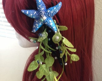 Custom Mermaid Hair Clip Costume Accessory
