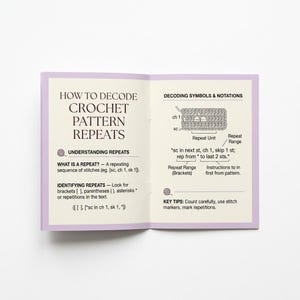 How to Read Crochet Patterns PDF — Cheat Sheet to Decode Repeats