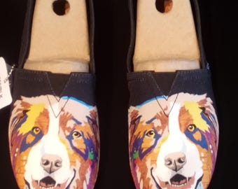 Skechers Bobs Sneakers Shoes Dogs Brand New With Tags Size 9