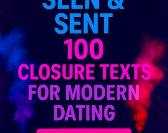 100 Breakup Text Messages: Funny e-Gift for Him & Her | Instant Download | Galentines e-Gift