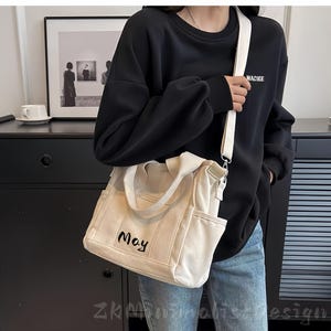 Bolsa transversal Monogram Canvas: bolsa de ginástica conversível para trabalho