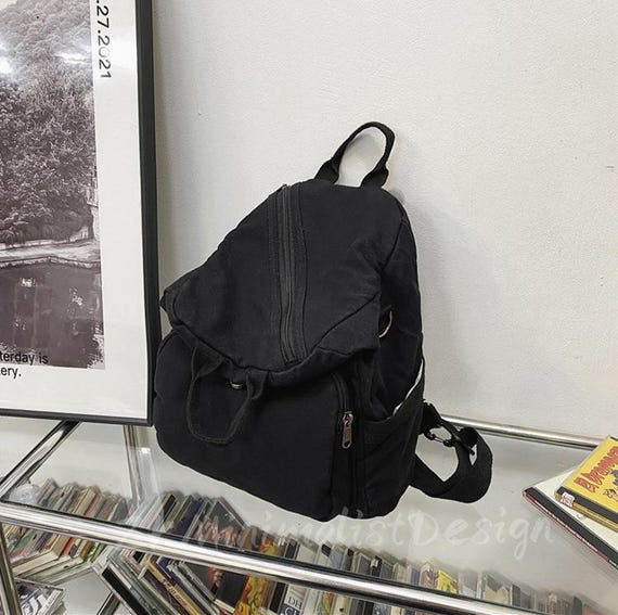 Washed Canvas Convertible Backpack, Custom Embroidered Tote  display picture 1