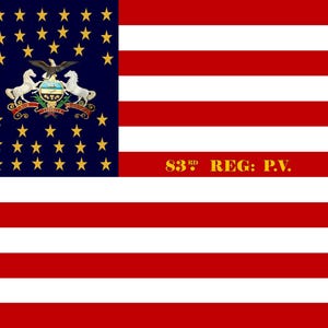 Bandeira personalizada do estado da Pensilvânia