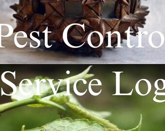Pest Control Service Log