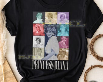 Princess Diana Shirt, Princess Diana Bootleg Tshirt, Princess Diana 90s Tee, Princess Diana Retro, Princess Diana Sweater, British Princess