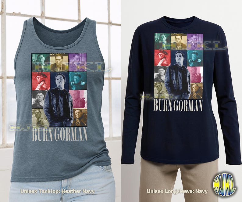 Burn Gorman Bootleg Shirt, Burn Gorman Vintage Tee, Burn Gorman 90s Tshirt, Burn Gorman Retro Tee, Burn Gorman Throwback, Actor, image 4