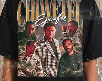 Camiseta pirata de Chiwetel Ejiofor, camiseta vintage de actor, estrella y celebridad, camiseta retro de los 90, suéter de Chiwetel Ejiofor