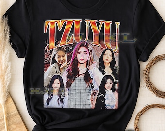 Tzuyu Bootleg Shirt, Vintage Twice Kpop Idol Performer Singer Tee