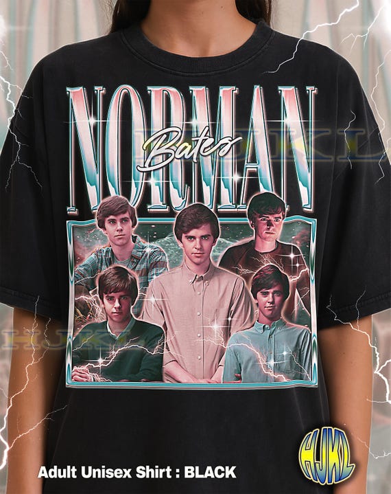 Norman Bates Bootleg Shirt, Vintage Horror Villain Classic Psycho