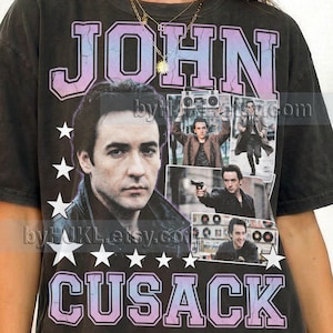 John Cusack Vintage 90S Bootleg Comfort Colors® Shirt, Boombox Romantic Tshirt, 90S Hitman Retro Tees, Record Store Owner Sweater