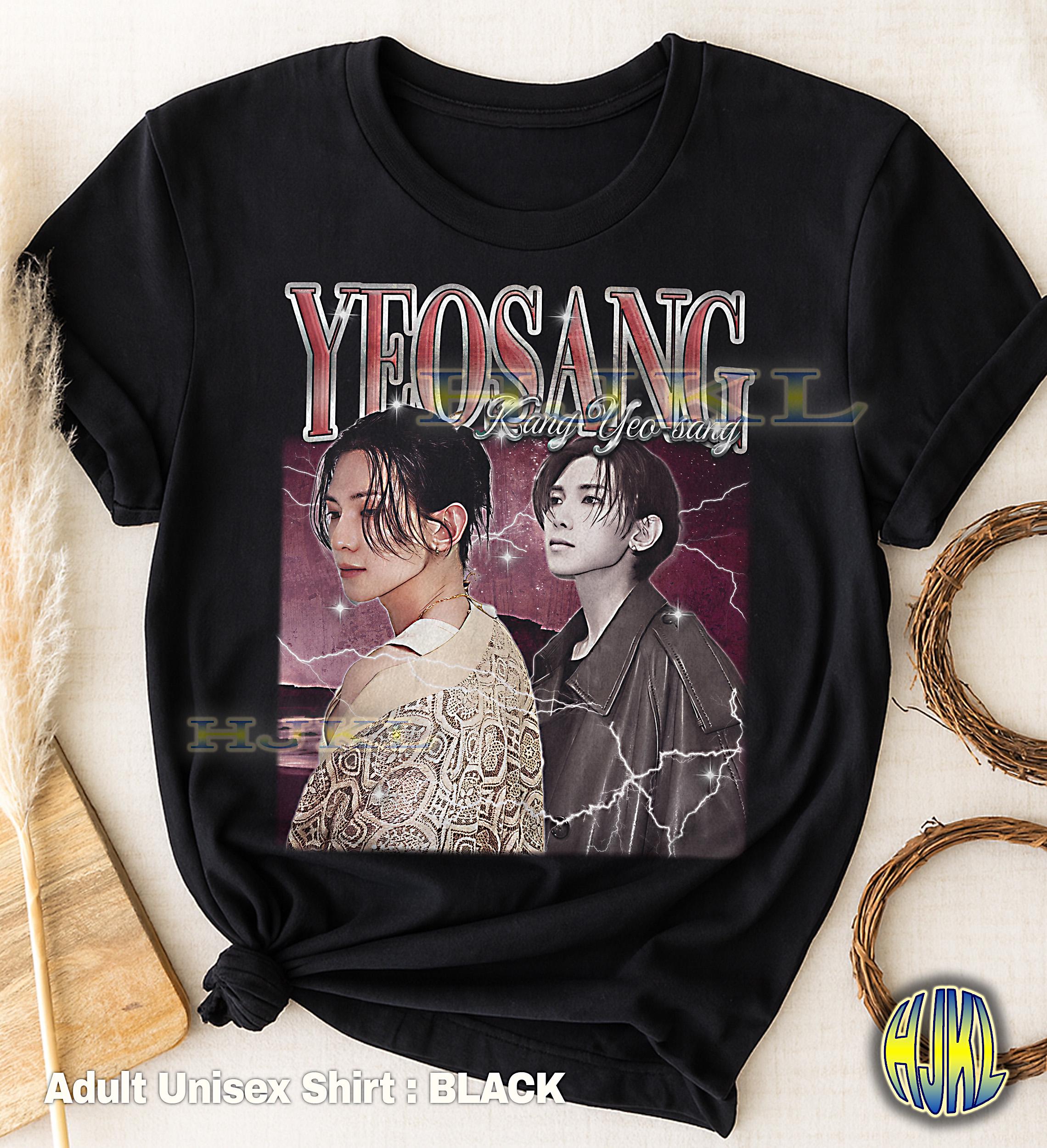 Yeosang Shirt, Yeosang Bootleg Tshirt, Yeosang 90s Tee, Yeosang