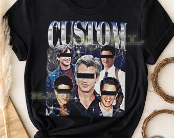 Bootleg Retro Graphic Tee: 90s Vintage Style, Custom Throwback Top