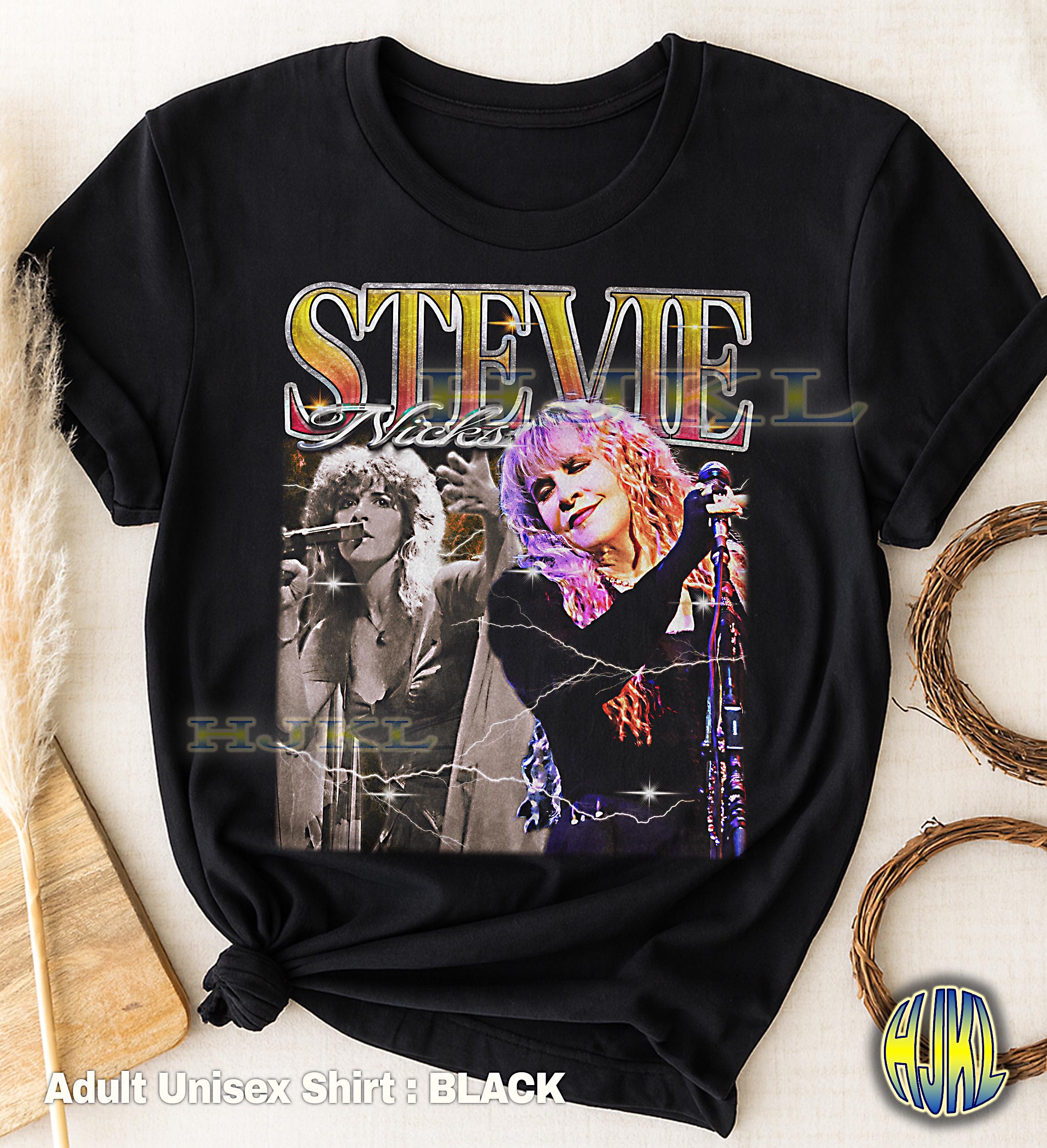 Camiseta Unisex Stevie Nicks - Algodón 100%, Diseño En La Parte Delantera, Ideal Para Daily Wear Y Regalo