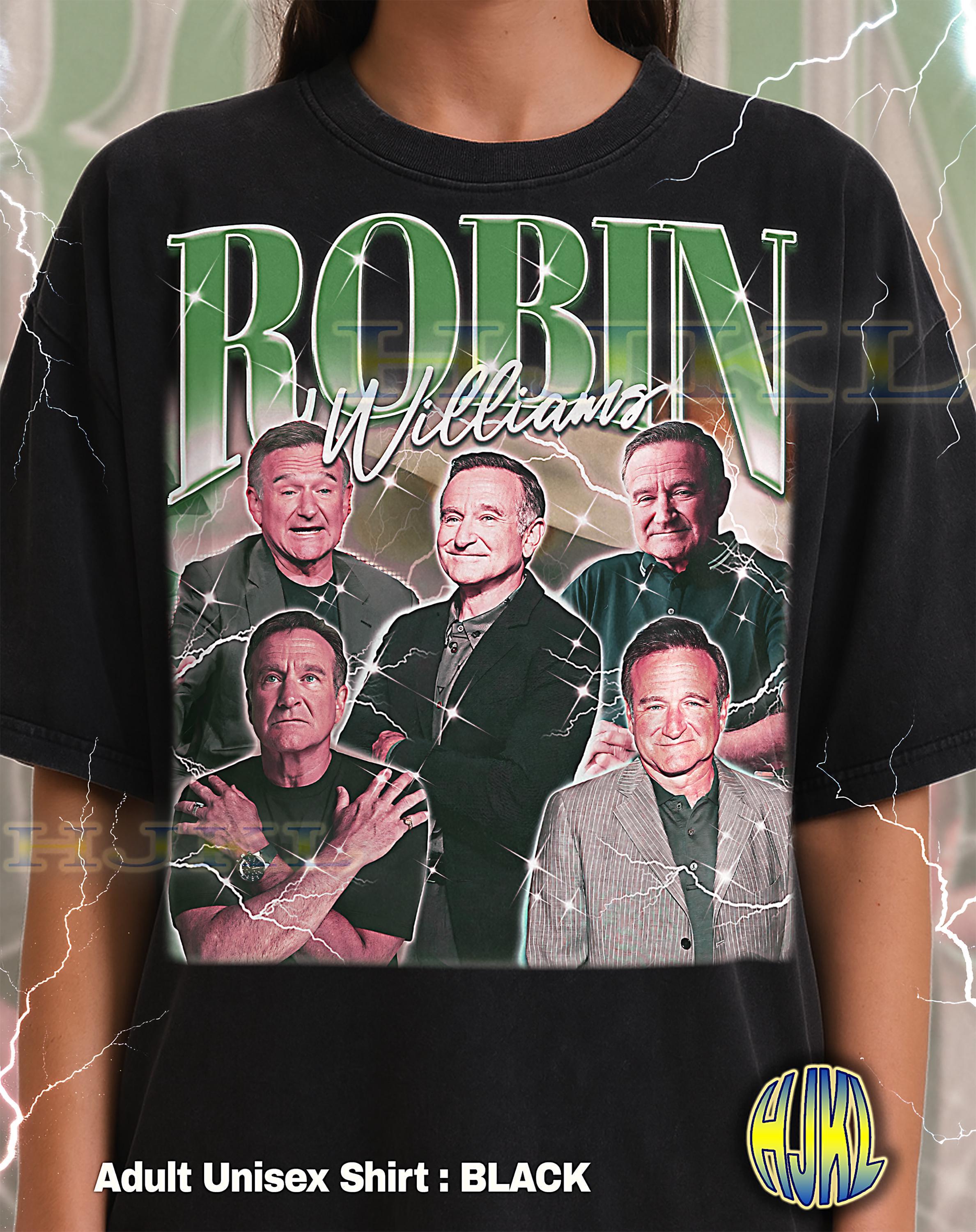 Robin Williams Tシャツ XLサイズ Robin Williams Bootleg Shirt, Vintage Comedian Actor Legend Star