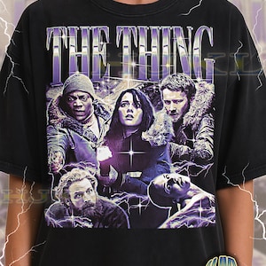 The Thing Shirt, 90s Vintage Retro Bootleg Alien Creature T-Shirt, Horror Movie Graphic Tee, Sci-Fi Legend Fan Apparel