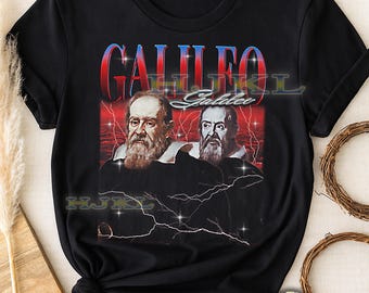 Father of Modern Science Astronomy Shirt Galileo Galilei Short