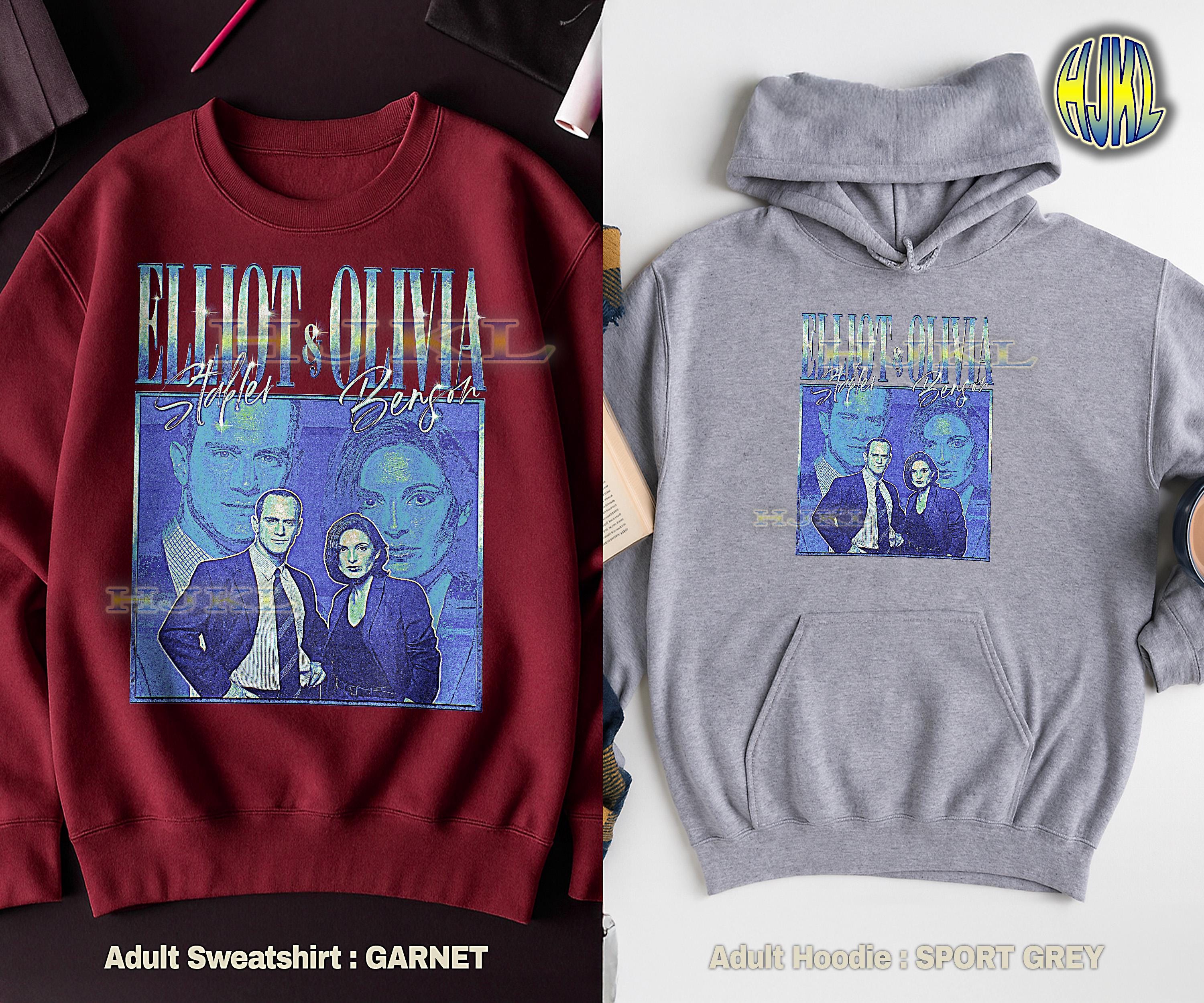 Elliot Olivia Stabler Benson Shirt, 90s Vintage Retro Bootleg