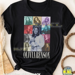 Olivia Benson T-Shirt | Law And Order SVU Captain | Mariska Hargitay Fan Tee | I Am Evidence | SVU TV Show Fan Gift