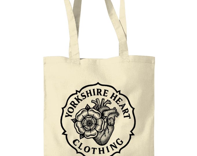 Born in the North - Shoulder Tote Bag (long handles)